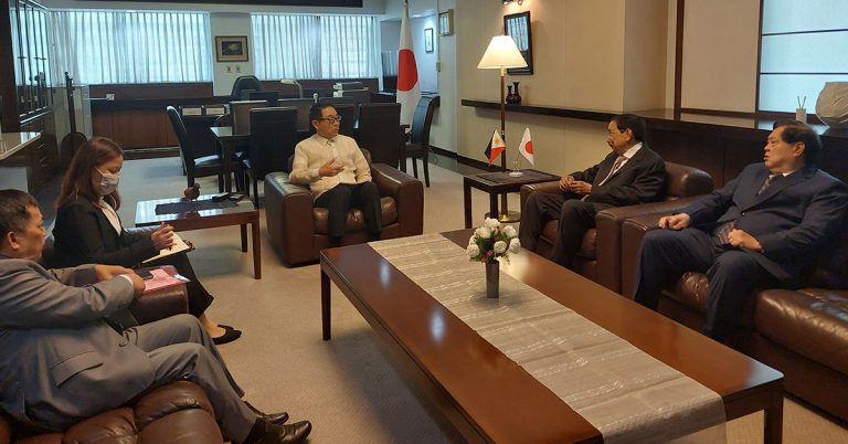 Special Envoy Dr. Amable R. Aguiluz V and Japanese Ambassador Discuss Bilateral Relations and Opportunities for Trade and Investments