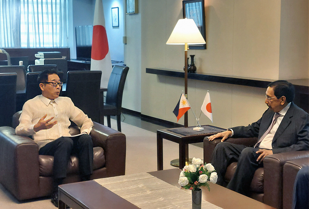 Special Envoy Dr. Amable R. Aguiluz V and Japanese Ambassador Discuss Bilateral Relations and Opportunities for Trade and Investments
