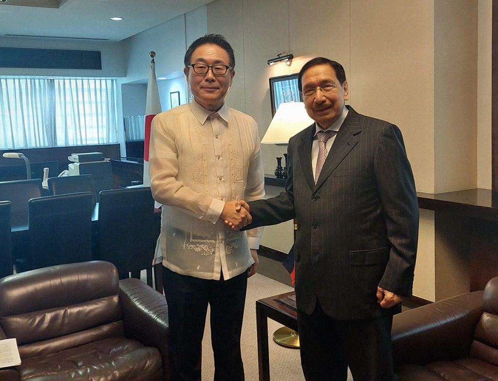 Japanese Ambassador Kazuhiko Koshikawa Met with Special Envoy Dr. Amable R. Aguiluz V